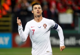 F. Santosas neturi abejonių: C. Ronaldo galės žaisti prieš Lietuvą