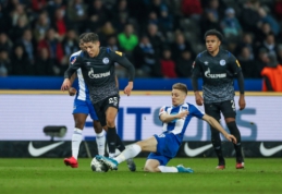 Vokietijoje – "Hertha" ir "Schalke" komandų lygiosios