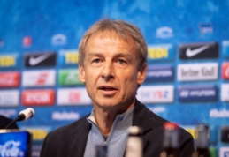 J. Klinsmannas netikėtai pasitraukė iš "Hertha" trenerio pareigų
