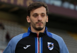 "Sampdoria" puolėjui diagnozuotas koronavirusas, trys "Leicester" žaidėjai – karantine
