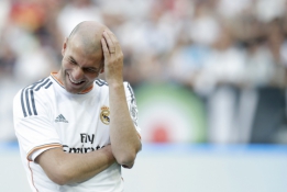 Z.Zidane'as treniruos rezervinę Madrido "Real" komandą