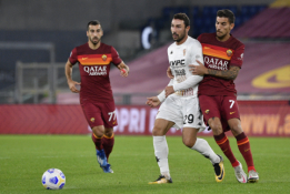 „Serie A“: „AS Roma“ pasiekė nesunkią pergalę 
