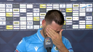 Po antrų iš eilės lygiųjų – San Marino žaidėjo ašaros