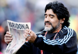 „Lamborghini“ šventėje pagerbtas D. Maradona
