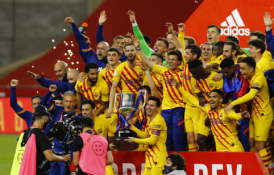 „Barca“ nesunkiai triumfavo „Copa del Rey“ finale
