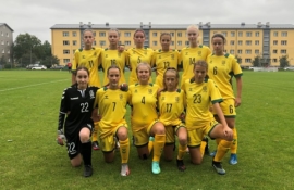 U-15 rinktinė startuos Baltijos taurės turnyre
