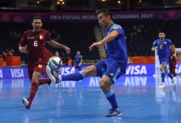 Futsal: pasaulio čempionato atkrintamųjų poros, tvarkaraštis ir arenos
