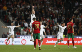 Ispanai prasibrovė į pasaulio čempionatą, portugalai į priekį praleido serbus