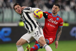 Italijoje „Juventus“ ir „Napoli“ rungtynės baigėsi lygiosiomis