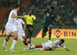 Staigmena: puikiai grupių etape žaidusi Nigerijos rinktinė krito Afrikos taurės aštuntfinalyje