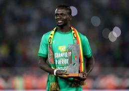 S. Mane išrinktas geriausiu Afrikos Nacijų taurės žaidėju