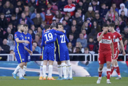 FA taurė: „Chelsea“ išvykoje susitvarkė su „Middlesbrough“ futbolininkais