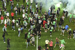 Prancūzijoje – fanų išpuolis prieš iš aukščiausios lygos iškritusią komandą