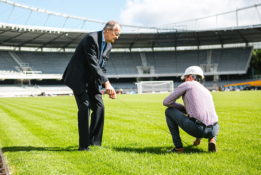 Atidarymo laukiantis Dariaus ir Girėno stadionas sulaukė teigiamo UEFA įvertinimo