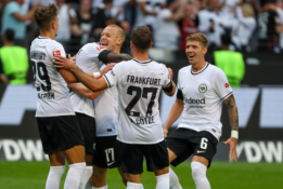 „Leipzig“ ekipa išvykoje patyrė sutriuškinimą prieš „Eintracht“