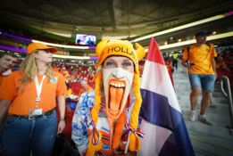 Pasaulio futbolo čempionatas: Nyderlandai – Ekvadoras (tiesiogiai)