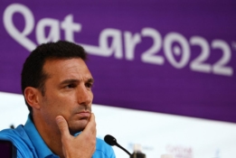 L. Scaloni: „Nekeisime savo žaidimo stiliaus dėl vieno pralaimėjimo“