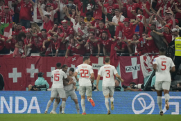 Pasaulio čempionato aštuntfinalis: Portugalija – Šveicarija (tiesiogiai)