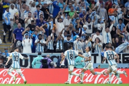 Argentinos fanai ruošiasi užkurti pirtį Prancūzijos rinktinei