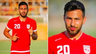 Profesionaliam Irano futbolininkui už protestus gresia mirties bausmė