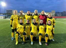 Merginų U19 rinktinė sužaidė rungtynes su Albanijos bendraamžėmis