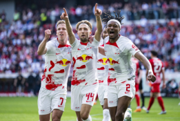 „Leipzig“ išplėšė itin svarbią pergalę prieš „Freiburg“ futbolininkus