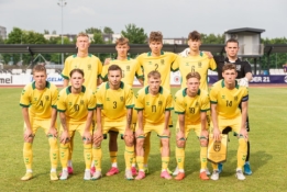 Paskelbta Lietuvos U21 rinktinės sudėtis