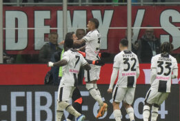„AC Milan“ krito prieš „Udinese“