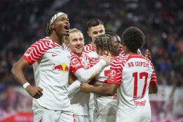 Vokietijoje „RB Leipzig“ tenkinosi nelengva pergale