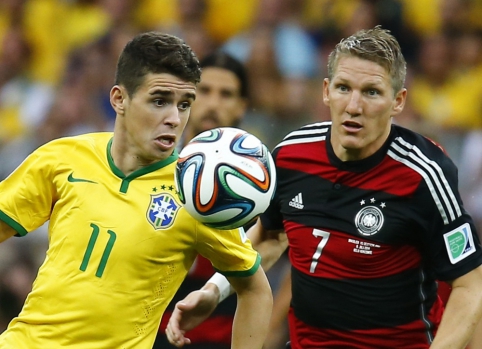 Pasaulio čempionato pusfinalis: Brazilija 1 - 7 Vokietija