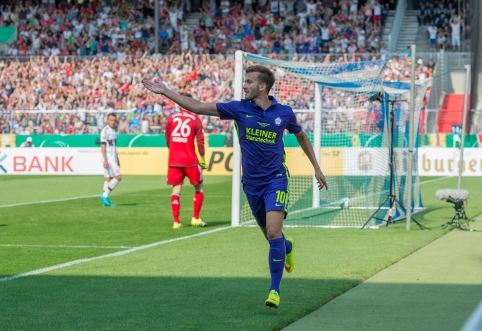 Vokietijos taurė: A.Vidalis atsidarė įvarčių sąskaitą "Bayern" klube (FOTO, VIDEO)