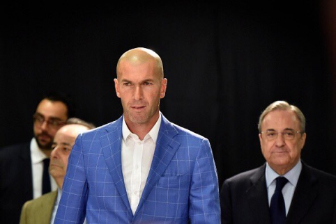 Z. Zidane'as - naujasis "Real" treneris