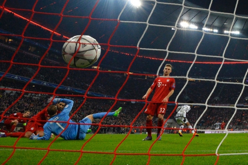 Neįtikėtinai sužaidęs "Bayern" po pratęsimo palaužė "Juve", "Barca" dar kartą nugalėjo "Arsenal" (VIDEO, FOTO)