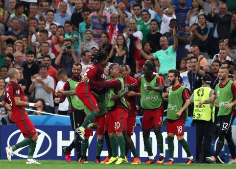 Pirmąja Europos čempionato pusfinalio dalyve tapo Portugalija (FOTO, VIDEO)