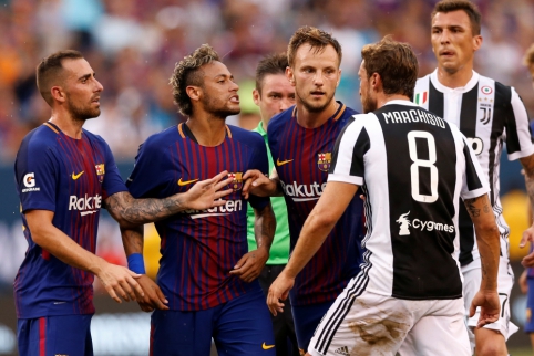 Draugiškos rungtynės: "Barcelona" - "Juventus"
