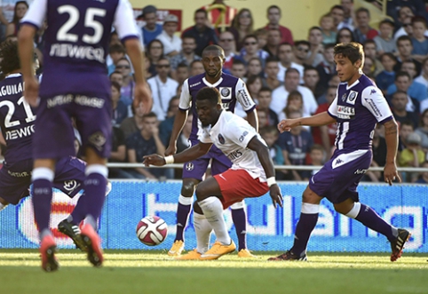 Ligue 1: "Monaco" pralaimėjo, "Paris Saint-Germain" sužaidė lygiosiomis