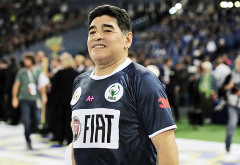 D.Maradona: "Dėl narkotikų dabar jaučiuosi lyg būčiau 80-ies"