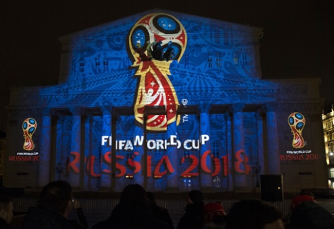 Rusija atskleidė 2018 metų pasaulio čempionato logotipą (FOTO)