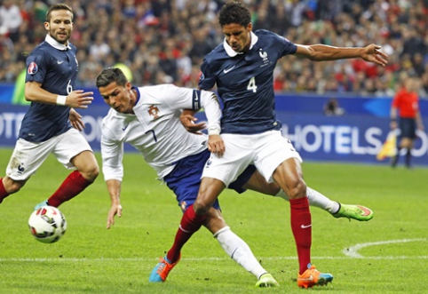 Prancūzijos rinktinė draugiškose rungtynėse nugalėjo portugalus (VIDEO)