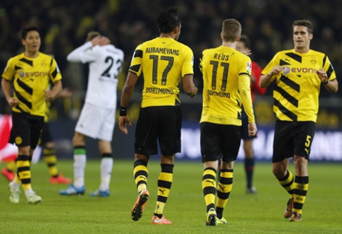 "Borussia" po penkių pralaimėjimų iš eilės nukovė "Gladbach" futbolininkus (VIDEO)