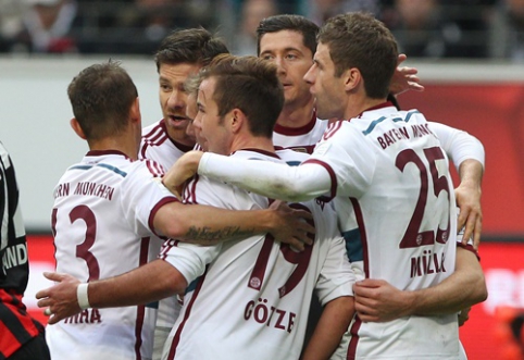 Vokietijoje "Bayern" pergalė pažymėta T.Mullerio "hat-tricku"