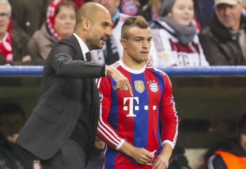 J.Guardiola atmeta galimybę, kad X.Shaqiri paliks "Bayern"