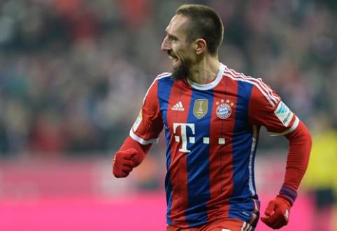 J.Guardiola: F.Ribery yra vienas geriausių visų laikų "Bayern" žaidėjų