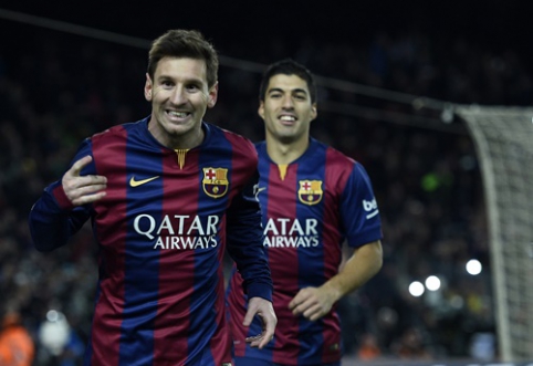 L.Messi įvartis nulėmė "Barcos" pergalę Karaliaus taurės ketvirtfinalyje (VIDEO)