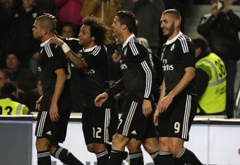 Madrido "Real" antrajame kėlinyje palaužė "Elche" gynybą (VIDEO)