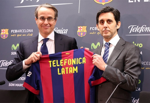 "Telefonica" tapo "Barcelona" partnere ir rėmėja Lotynų Amerikos rinkoje