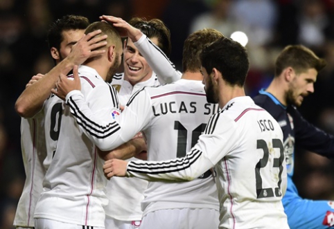 Madrido "Real" namuose nugalėjo "Deportivo" futbolininkus (VIDEO, FOTO)