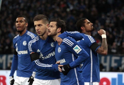 "Bundesliga": "Schalke" palaužė "Gladbach" ir pakilo į trečiąją vietą (VIDEO)