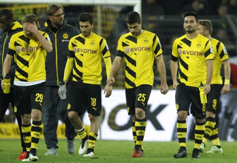 Pertrauka nepadėjo - "Borussia" ir toliau ritinėjasi Vokietijos čempionato dugne
