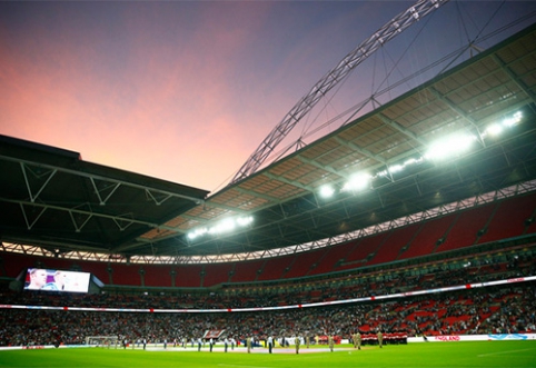 Rungtynes prieš lietuvius stebės pilnutėlis "Wembley" stadionas